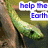 Animated icon shows a green snake coiled around tree branches with text overlays about saving the Earth and rainforest.