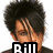 Five distinct Bill icons display varying hairstyles, clothing, and text overlays with consistent 'Bill' branding.