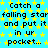 A static image with a bright cyan background covered in yellow stars, displaying repeated text in black pixelated font.
