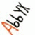 A stylized 'Abby' text icon with varying color highlights , displayed on a white background