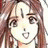 A 48x48 pixel buddy icon featuring a cartoon-style anime character with long brown hair and large eyes on the left, next to black background text reading "Anime IM" above smaller stylized text on the right.