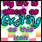 Pixelated text reads 'My Life is almost as Exoticy as this icon' over a checkered background with cyan, green, yellow, and pink blocks.