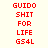 Red pixelated text on a light background arranged in two vertical , each containing identical repeated lines of text