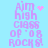 Pixelated text on light blue background with pink accents, showing 'Aim high class of '08 rocks!' in four variations including heart and starburst effects.