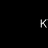 A contact sheet of 17 animated frames showing the progressive text animation "KYLE IS A MOTARD" in white pixelated font on a black background, with visible frame-by-frame character additions and partial text fragments across sampled frames.