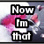 Pixelated pink and white lips with scattered red fragments on a dark background, displaying text in black-outlined white letters.