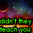 Pixelated green text on a dark background with orange and purple gradients, displaying fragmented phrases.