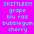 Pixelated text displays 'SKITTLES!!!' above flavor names on a bright pink background with red highlight bars.