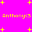 Bright pink background with yellow pixelated text 'Anthony<3' repeated twice horizontally, surrounded by scattered yellow star shapes.