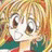 A 48x48 pixel buddy icon featuring a cartoon anime character with blonde hair and large eyes on the left, paired with "Anime IM" text in white pixelated font on black background on the right.