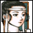 Pixelated anime-style character portrait with teal hair and headband, next to black background with white text "Anime IM" and "com".