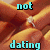 A four- of pixelated hands with a diamond ring, each displaying different text overlays