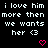 Pixelated text on black background with two pink heart icons below, repeated side-by-side.