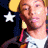 A 48x48 pixel animated buddy icon featuring a cartoon character with brown hair, yellow circular highlights, and white stars against a black background, displayed as two sequential frames in a contact sheet layout.