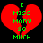 A red broken heart with green text reading "I MISS MARY SO MUCH" on a black background.
