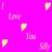 A static image with a bright pink background containing multiple small, pixelated shapes in yellow and light purple tones.