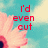 Pixelated image of a pink flower with blue sky background and red text reading "I'd even cut my hair and change my name <93".