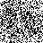 Black and white pixelated pattern with scattered dark spots on a light background, featuring a solid gray rectangular area in the bottom right corner.