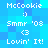 Pixelated blue background with white text and symbols arranged in two identical vertical , each containing five lines of text and symbols