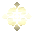 Four pixelated symmetrical icons arranged in a , each with central star-like patterns and four rounded extensions at cardinal points