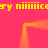 Yellow text 'cery niiiiicery niiiiice' repeats across a bright pink background with an orange square outline and blurred motion effects.