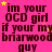 A static image with a bright pink background displays repeated text in dark brown, accompanied by small yellow stars.