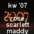 Animated buddy icon with '2007' text in glowing orange numerals, surrounded by names and phrases on a dark background.
