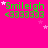 Green text 'Smileigh <333333' repeated across a bright pink background with scattered white stars, some frames showing gray rectangular cutouts.