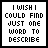 Four- pixel-art with black text on white backgrounds; top-left reads "I WISH I COULD FIND JUST ONE WORD TO DESCRIBE", top-right reads "HOW I FEEL ABOUT YOU, BUT I CAN ONLY FIND TWO", bottom-left displays "screw you" in large blurred letters with a small heart symbol below it