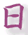 Two static images of a stylized document icon with horizontal lines, one in purple and the other in black on white backgrounds.
