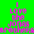 Green background with pink text reading "I Love the Jones Brothers" in a pixelated style, arranged across multiple and