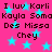 Pixelated text repeats on a bright pink background with scattered cyan stars, showing no visible animation changes.