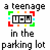 A static icon with a central gray rectangle containing 'U' and 'B' symbols, surrounded by colored corner squares in green, red, yellow, cyan, orange, blue.