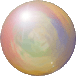 Four spherical icons with gradient coloration display text and Chinese characters; two show 'leick. uhome. nef' while the other two feature white Chinese characters on a similar background.
