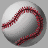 A pixelated baseball with red stitching on a gray background, paired with four black-and-white text reading "BASEBALL IS NOT JUST A GAME ITS LIFE!"