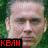 Four- with two celebrity headshots, text overlays in red and blue, and pixelated phrases on colored backgrounds