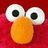 Red background with a pixelated character face and fragmented text reading HES WATCHIN YOU.