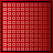 six on a red patterned background with pixelated text and food items