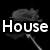 A split-screen image with black background on left and purple rose on right, displaying text 'House Of Night Fan' over floral and skin-toned elements.
