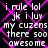 Black background with repeating white text and pink diamond-shaped lines forming a pattern