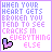 A contact sheet of 11 animated frames showing a pixel art icon with repeating text and heart symbols on a purple background.