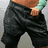 A four- shows a person in a light green top and black pants, with the lower body exposed as the top is lifted