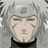 Static 48x48 pixel icon of a character with silver hair, closed eyes, and facial scars wearing a headband with a spiral symbol on a gray background.