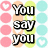 A static image with a polka-dot background featuring pastel-colored circles in pink, light blue, and pale green, each containing a white heart symbol. Overlaid text reads: "You say you say what you Care Then why are Thinking ?? do you not ...I got nothin".