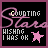 black square icons with pink star, yellow text 'CHUOTING', and white text 'WISHING I WAS OK' over a purple background