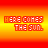 identical pixelated text phrases on a gradient background, with the bottom-right section missing