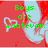 Red background with light blue anime-style character, white heart outline, and green text reading 'Boys are whatever.' in top-left
