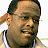 A 48x48 pixel buddy icon featuring a split composition with a person on the left and "Johnson Family Vacation" text on a green background on the right, displayed as part of an animated contact sheet.