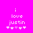 Pixelated text on bright pink background with animated heart symbols changing position.