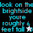 Pixelated cyan text reads "look on the brightside youre roughly 6 feet tall :0" over black, gray, and white backgrounds with a small star icon.